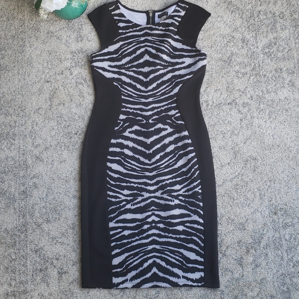 Black and white dress